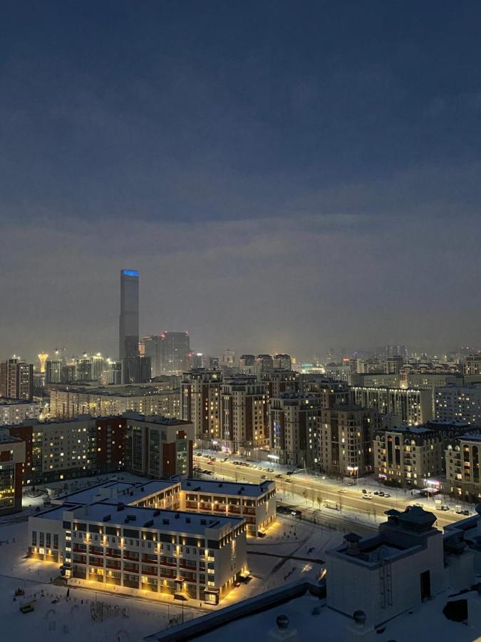уютная студия с видом на ботанический парк Astana